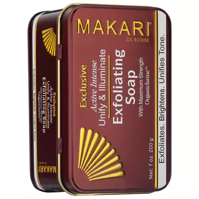 Makari Exclusive Skin Lightening & Exfoliating Bar Soap With Organiclarine™ 7oz. • $25