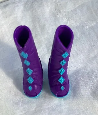 My Little Pony Equestria Girls RARITY Doll Shoes Purple/turquoise Boots • £2.99