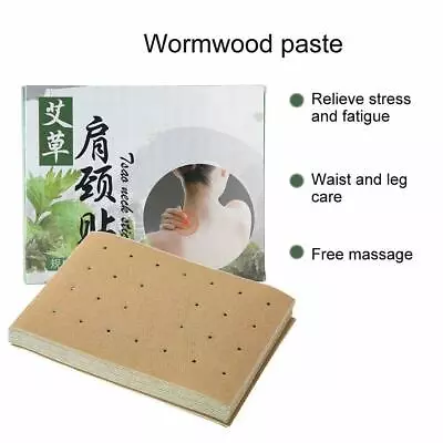 艾草艾灸自热肩颈贴Traditional Moxibustion Moxa Patch Wormwood Sticker Self-heating • $16.13