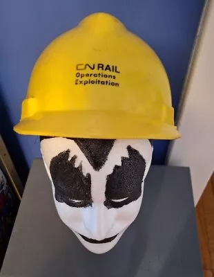 Vintage CN Rail Operations Explorations Plastic Safety Helmet Hard Hat • $34.99