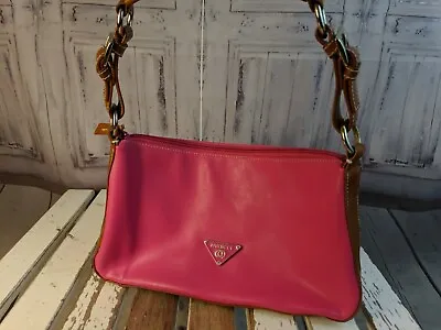 Minicci Evening Mini Purse Handbag Bag Mini Casual Tote Shoulder Pink Tan • $13.27