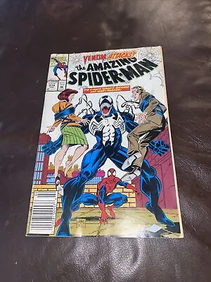 The Amazing Spider-Man #374 Venom Attacks Marvel Comics 1992 • $6