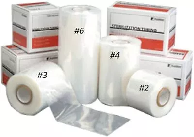 Dental Sterilization Tubing For Steam Vapor Dry Heat Up To 360°F 100  Roll • $8.49
