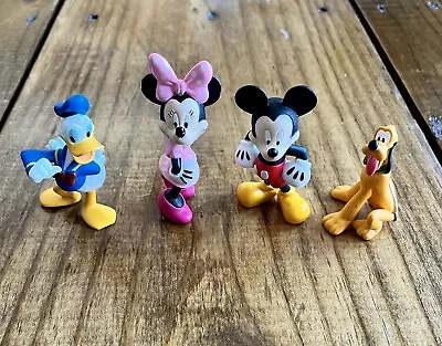 Disney Junior Mickey Mouse Clubhouse Set Of 4 Figurines/Cake Toppers - VGC • $10