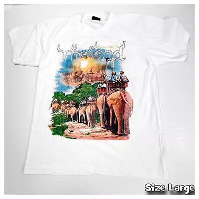 Large Mr. Big Outfitters Men's “Welcome To Thailand” Print T-shirt FREE SHIPPING • $10