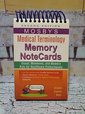 Mosby's Medical Terminology Memory NoteCards 2nd Edition  • $6.99