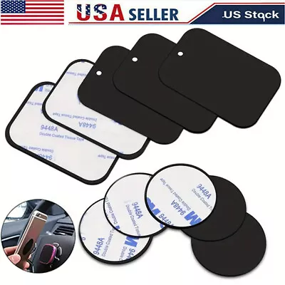 Metal Plates Adhesive Sticker Replace For Magnetic Car Mount Phone Holder • $4.35