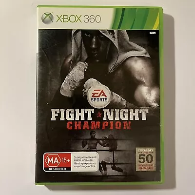 Fight Night Champion Microsoft Xbox 360 PAL EA Sports GC Free Postage • $19.95