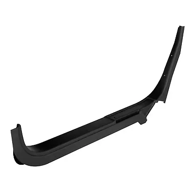 Black Complete Door Sill Trim For 1984-87 C4 Corvette Coupe - Right Side • $395.95