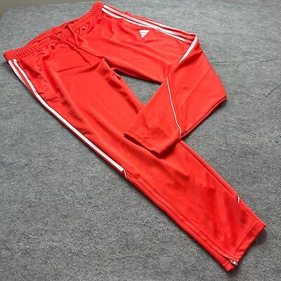 Adidas Tiro 23 Soccer Training Pants Men 2XL XXL Orange Regular 30  Ankle Zip • $21.99