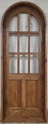 Rustic Solid Oak Door    Pre Hung Door Width 37-1/2 Height  97-1/2  Jamb  7” • $1295