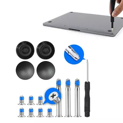 Bottom Case Feet & Screws Kit MacBook Pro 13  15  17  Unibody A1278/A1286/A1297 • £5.99