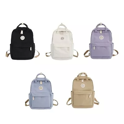 School Japanese Nylon Casual Travel Laptop Bag Backpack For Student • $30.89
