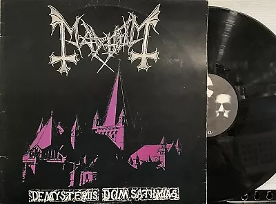 Mayhem – De Mysteriis Dom. Sathanas LP 1994 Deathlike Silence - Anti-Mosh 006 • $1395.95