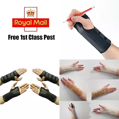 1st CLASS Postage Wrist Hand Supports Brace Splint Arthritis Adjustable Straps • £5.49