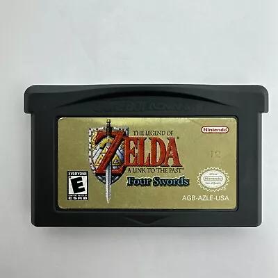Legend Of Zelda: A Link To The Past Four Swords Game Boy Advance Authentic Saves • $38
