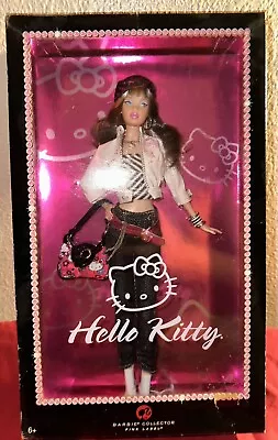 2007 BARBIE Sanrio HELLO KITTY Collector Pink Label Mattel Doll • $385.45