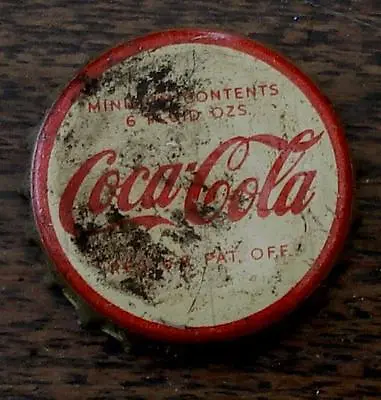 Nice Vintage Tin/Cork Coca Cola Bottle Cap OLDER CAP GOOD CONDITION • $2.99