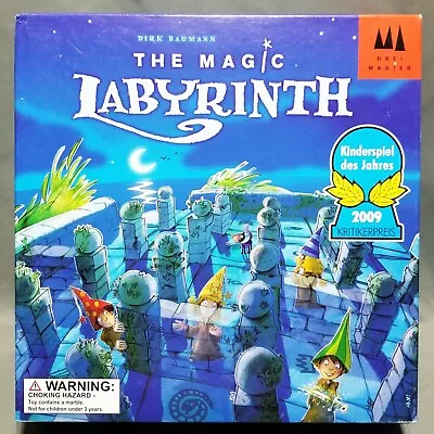 The Magic Labyrinth Board Game Dirk Baumann Magnetic Maze Strategy Complete  • $16