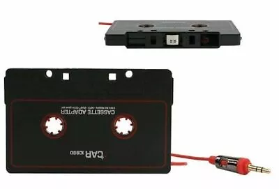 £3.45 • Buy CAR AUDIO TAPE CASSETTE ADAPTER IPHONE IPOD MP3 CD RADIO NANO 3.5mm JACK AUX