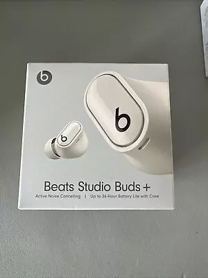Beats Studio Buds Plus Ivory Wireless Noise Cancelling Earbuds Unopened Box • $179