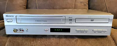 Memorex MVD4544 DVD VCR Player Recorder Combo VHS 6 Head HiFi - No Remote • $24.99