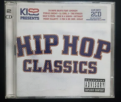 £1.90 • Buy Kiss Presents Hip Hop Classics CD 2x 2003 Various Eminem 2PAC Public Enemy Rap