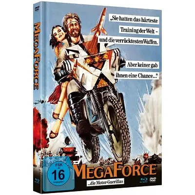 MEGAFORCE -Limited Mediabook  - Cover D (Blu-ray) Barry Bostwick Henry Silva • $57.93