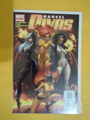 Marvel Comics Marvel Divas #1 J. Scott Campbell Cover 2009 • $9.99