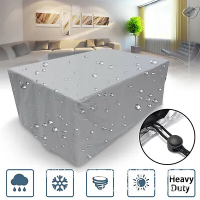 $19.99 • Buy Outdoor Waterproof Furniture Cover Garden Rain Snow Dust Proof Table Sofa Couch