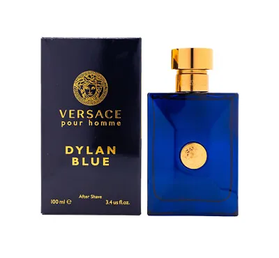 Versace Dylan Blue By Versace 3.4 Oz After Shave For Men New In Box • $40.91