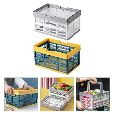 £18.92 • Buy  2 Pcs Collapsible Storage Basket Freezer Baskets Chest Soft