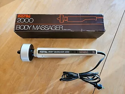 *VINTAGE* Noriki 2000 Body Massager Open Box Tested From Japan • $29.95