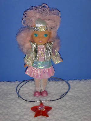 Vintage MOON DREAMERS ~ CRYSTAL STARR Doll + Dream Crystal ~ 1986 1987 Hasbro • $79.99