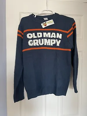 Old Man Grumpy Ditka Ugly Christmas Sweater Ditka Goose Island Chicago NEW • $9.99