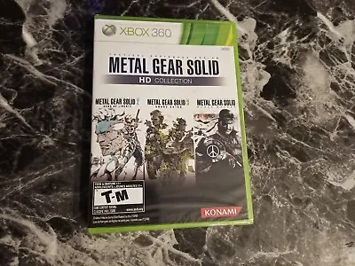 Metal Gear Solid HD Collection Xbox 360 New And Sealed EX No Rips Or Tears • $51.99