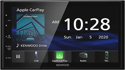 Kenwood DMX4707S 6.8  Touchscreen Double Din Receiver Android Auto/Apple Carplay • $236.79