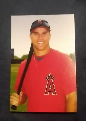 2009 Mike Trout Rookie Trading Card Anaheim Angels Baseball RC Blank Back No PSA • $0.99