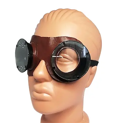 Vintage Protection Goggles Ventilation Soviet Safety Glasses Steampunk Loft • $24.90