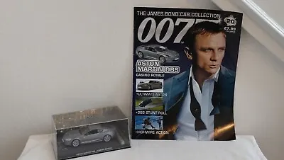 £21.85 • Buy #20 The James Bond Car Collection - ASTON MARTIN DBS - CASINO ROYALE