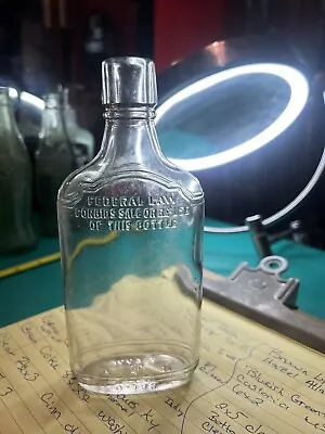 Vintage Whiskey Bottle • $10