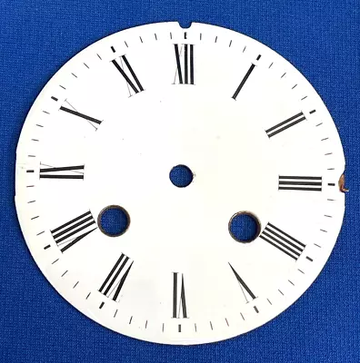 Antique French Porcelain Clock 3 3/4  Dial • $19.95