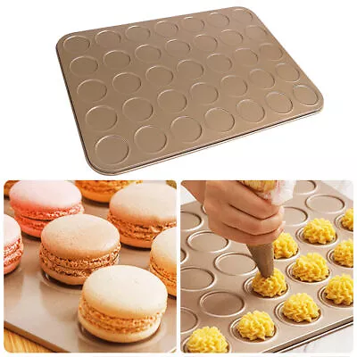 Carbon Steel Baking Sheet Baking Mats Baking Mold Macaron Baking Decorating Gift • $12.39