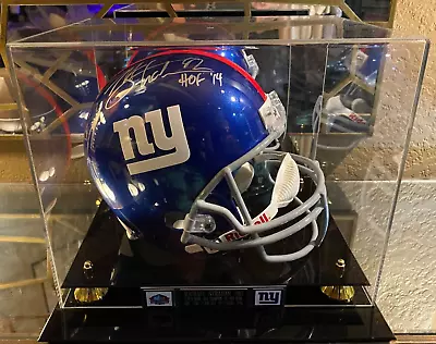 Giants Michael Strahan Authentic Signed Full Size REPLICA Helmet JSA Witnessed • $369.95