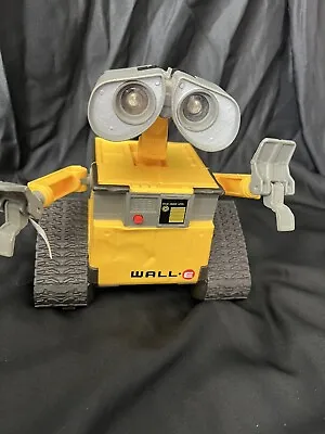 Disney Pixar WALL-E U-Command Robot No Remote Thinkway Toys Powers ON  • $25.47