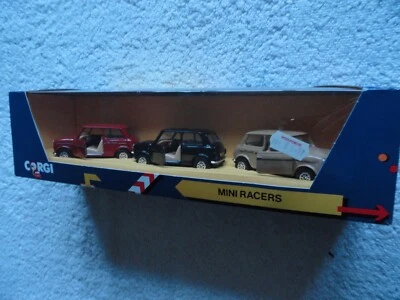 Classic Collectable Corgi Mini Racers Set C18/1 New Old Stock Boxed • £29