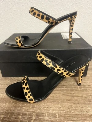 $50 • Buy Giuseppe Zanotti Basic Felina Naturale Cheetah Print Dress Sandal I900008