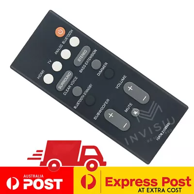 FSR78 ZV28960 Remote Control For YAMAHA YAS-106 YAS-106BL YAS106 SoundBar System • $14.95