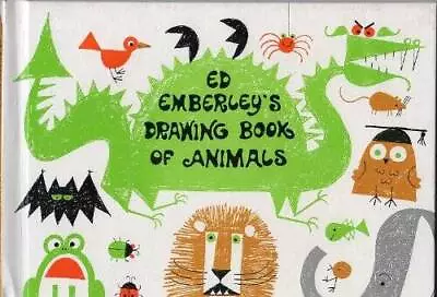 Ed Emberleys Drawing Book Of Animals - Library Binding - ACCEPTABLE • $10.04