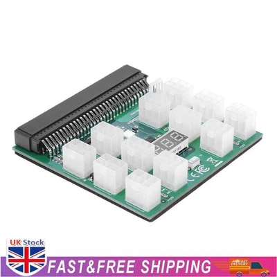 £8.59 • Buy 12 X 6Pin Power Supply Adapter HP Server GPU 3 Colors LED 12V Breakout Board